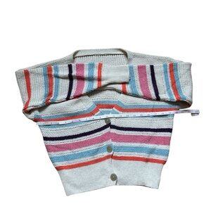 Striped Knit Cardigan